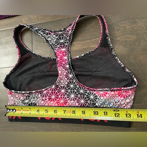 3 Victoria's Secret VSX Racerback Sports Bras - Size Large - Picture 10 of 11